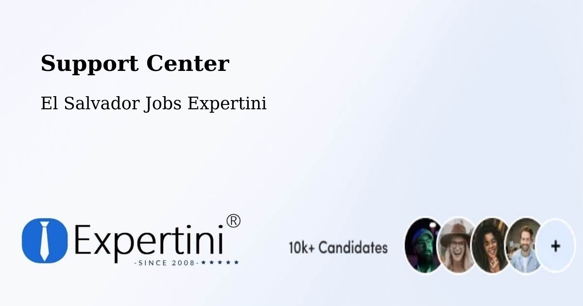 Support Services – Jocoro - El Salvador Jobs Expertini
